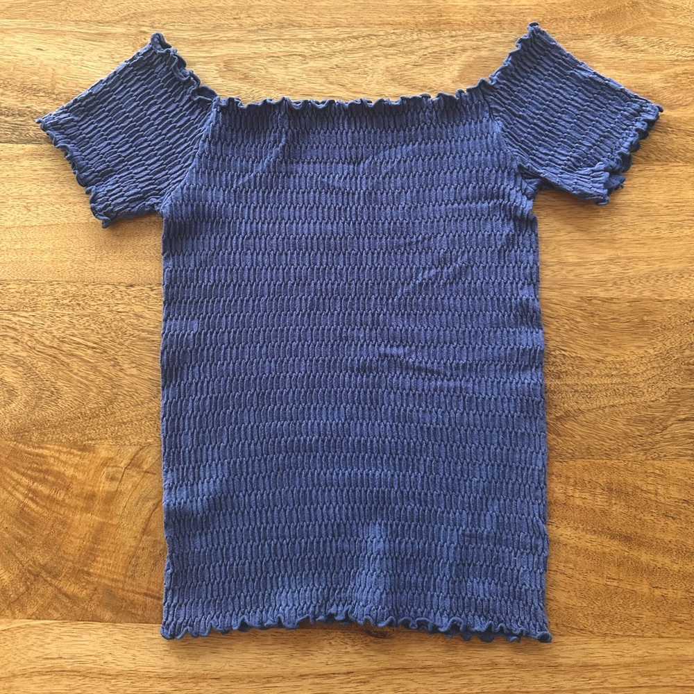 Free People Intimately FP Off-the-Shoulder Smocked Top – XS/S